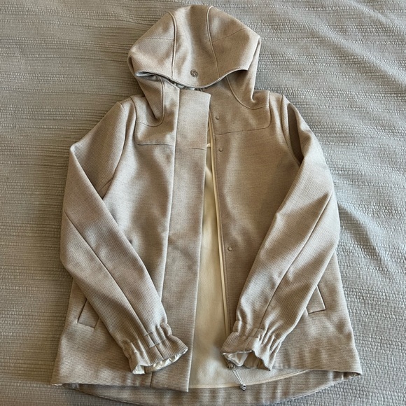 Lululemon fleece lined jacket sz8 - Picture 1 of 6
